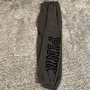 Victoria Secret Pink Sweatpants Grey